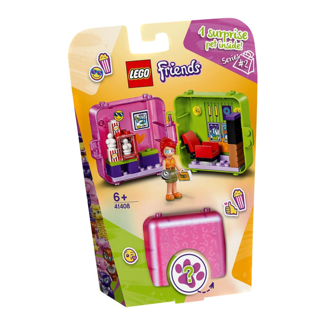 Конструктори LEGO - Конструктор-сюрприз LEGO Friends Ігровий куб Мія на шопінгу (41408)