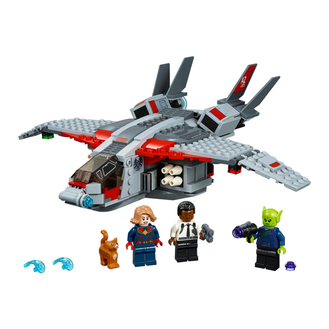 Конструктори LEGO - Конструктор LEGO MARVEL Super heroes Капітан Марвел і напад скруллов (76127)