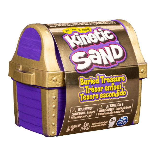 Антистрес іграшки - Набір-сюрприз Kinetic Sand Загублений скарб (71481)