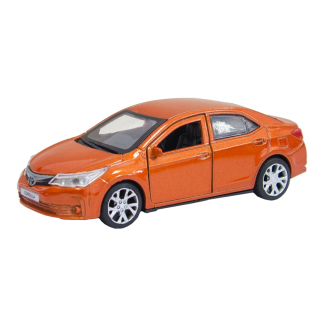 Транспорт и спецтехника - Автомодель Tech park Toyota Corolla оранжевая (COROLLA-GD(FOB)