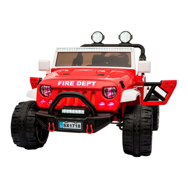 Электромобили - Электромобиль Kidsauto Jeep Wrangler style красный МР4 (SX 1718)