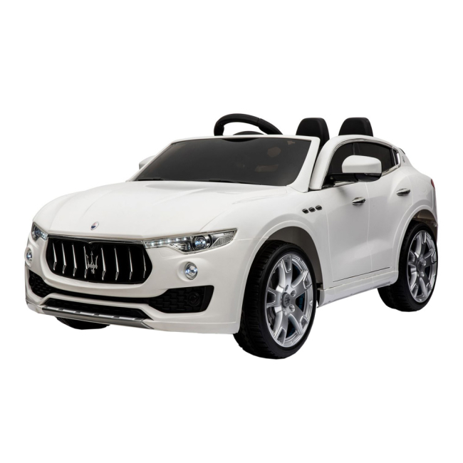 Електромобілі - Дитячий електромобіль Kidsauto Maserati Levante білий (SX 1798/SX 1798-2)
