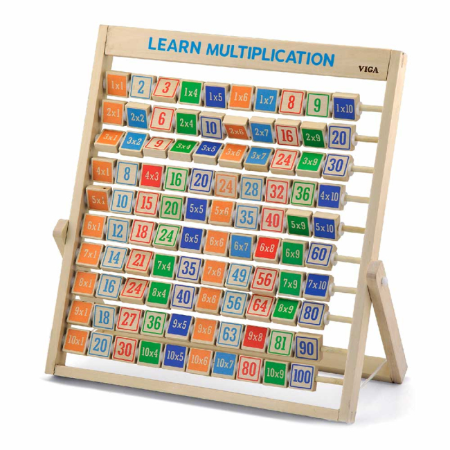 Навчальні іграшки - Навчальний набір Viga Toys Вивчаємо множення (50036)