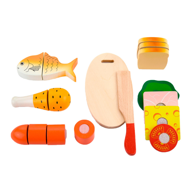 Детские кухни и бытовая техника - Игровой набор Viga Toys Ланч (50260)