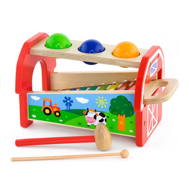 Розвивальні іграшки - Іграшка Viga Toys Ксилофон 2 в 1 (50348)