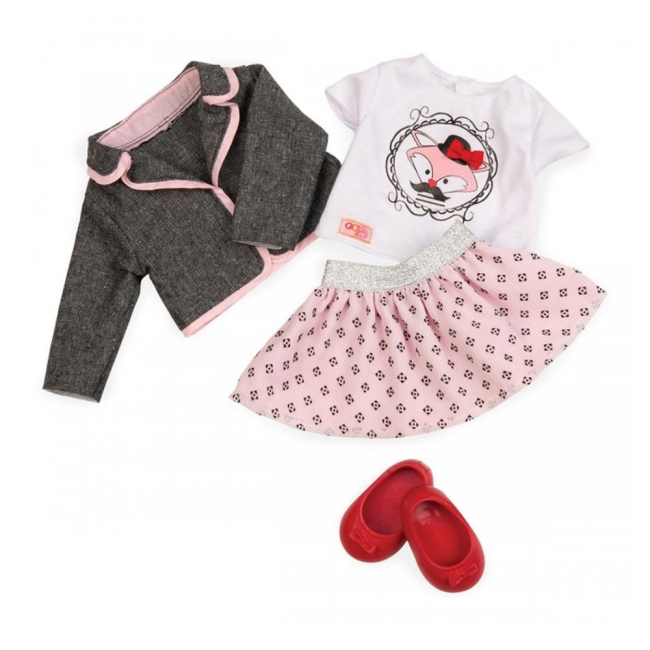 Одяг та аксесуари - Набір одягу для ляльок Our Generation Куртка зі спідницею (BD30117Z)