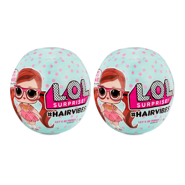 Ляльки - Акційний комплект LOL Surprise S6 W1 Hairvibes Модні зачіски сюрприз (564744-А)