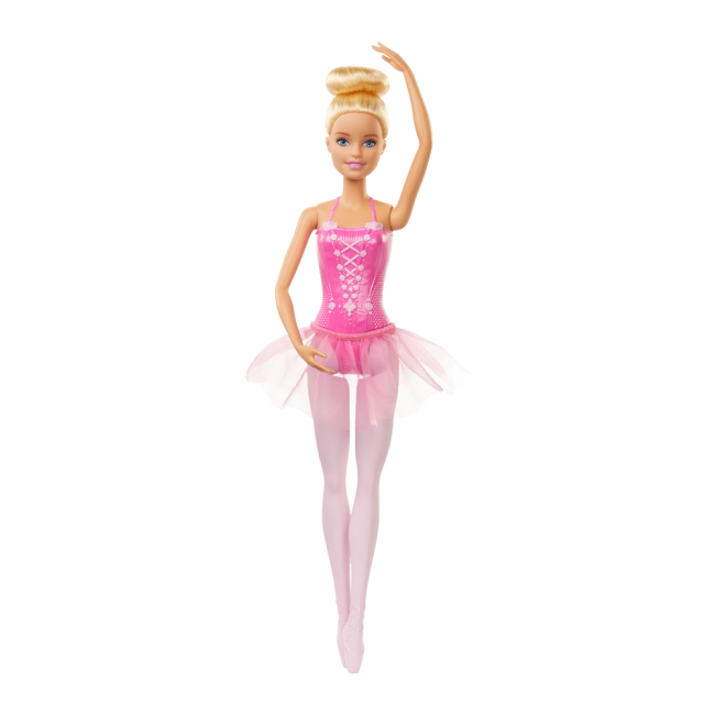Куклы - Кукла Barbie Балерина блондинка в розовой пачке (GJL58/GJL59)