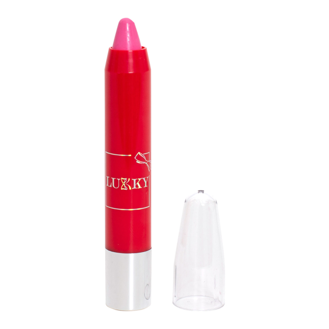 Косметика - Помада-карандаш для губ Lukky ярко-розовый (T16766)