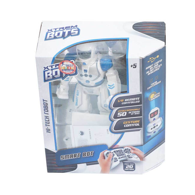 Уцінені іграшки - Уцінка! Інтерактивний робот Blue Rocket Розумник (XT30037)