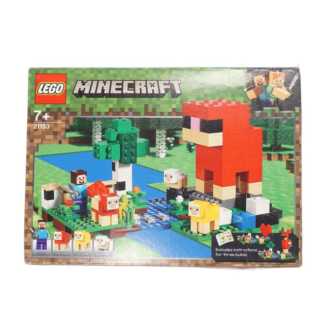 Уцененные игрушки - Уценка! Уценка! Конструктор LEGO Minecraft Шерстяная ферма (21153)