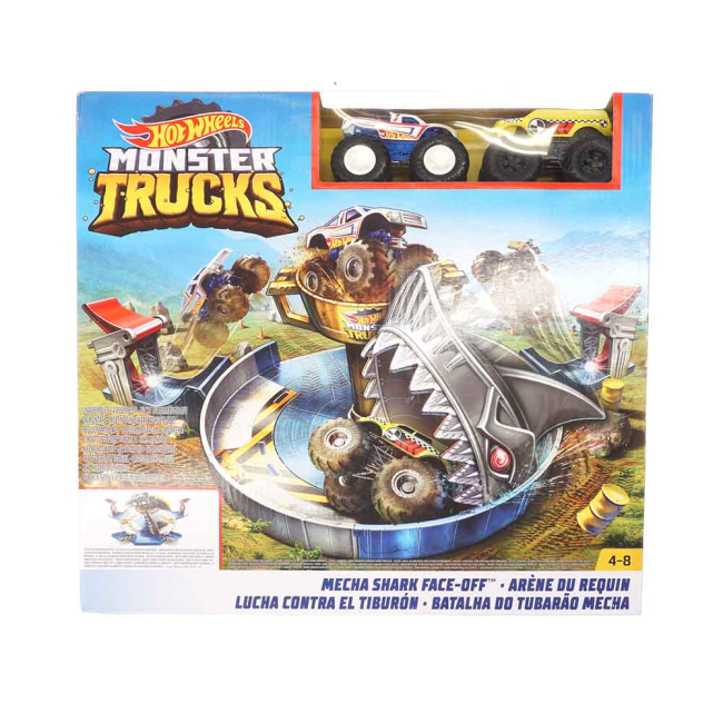 Уцененные игрушки - Уценка! Уценка! Трек Hot Wheels Monster trucks Опасное противостояние (FYK14)