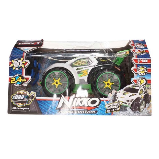 Уцінені іграшки - Уцінка! Уцінка! Машинка Nikko VaporizR 3 на радіокеруванні зелена (10022)