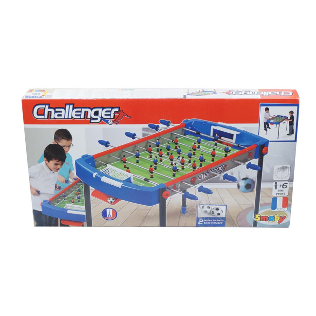Уцінені іграшки - Уцінка! 457352(2)_620200 Настільний футбол Smoby Challenger 106х69х74 см. 6+