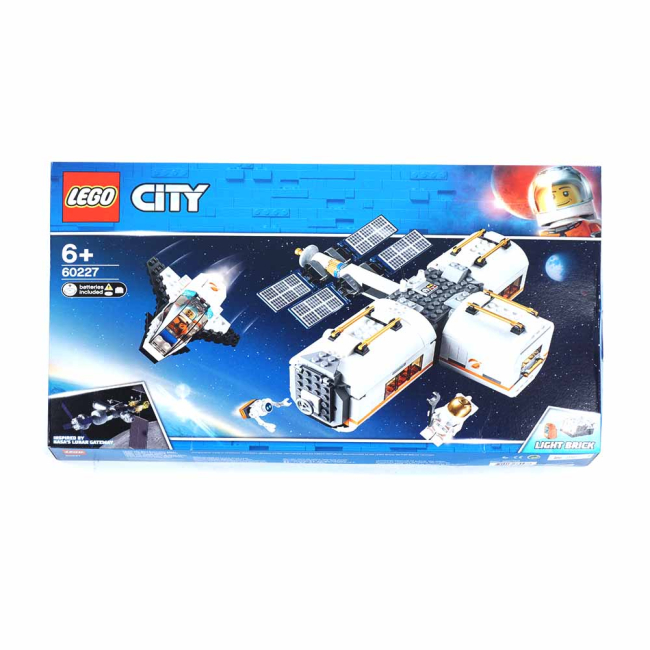 Уцененные игрушки - Уценка! Уценка! 544349(3)_60227 Уценка! Конструктор LEGO City Лунная космическая станция