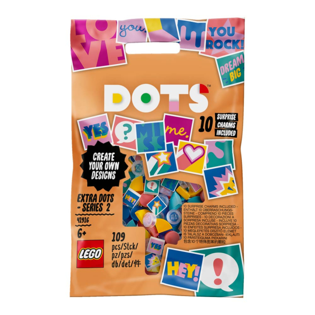 Наборы для творчества - Аксессуары LEGO DOTs выпуск 2 (41916)