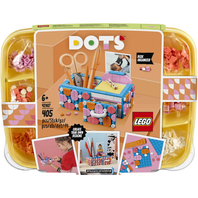 Наборы для творчества - Конструктор LEGO DOTS Настольный набор (41907)