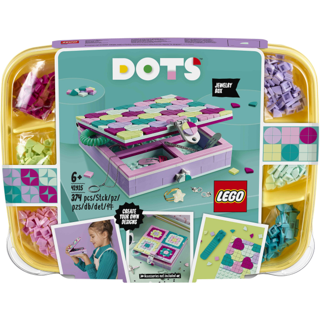 Набори для творчості - Набір для творчості LEGO DOTS Шкатулка (41915)