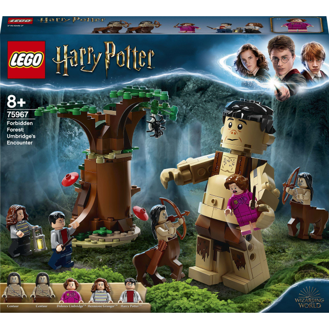 Конструктори LEGO - Конструктор LEGO Harry Potter Заборонений ліс: Зустріч Амбридж (75967)