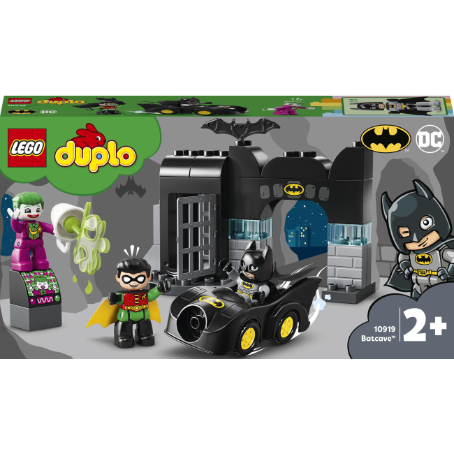Конструктори LEGO - Конструктор LEGO DUPLO Batman Печера Бетмена (10919)