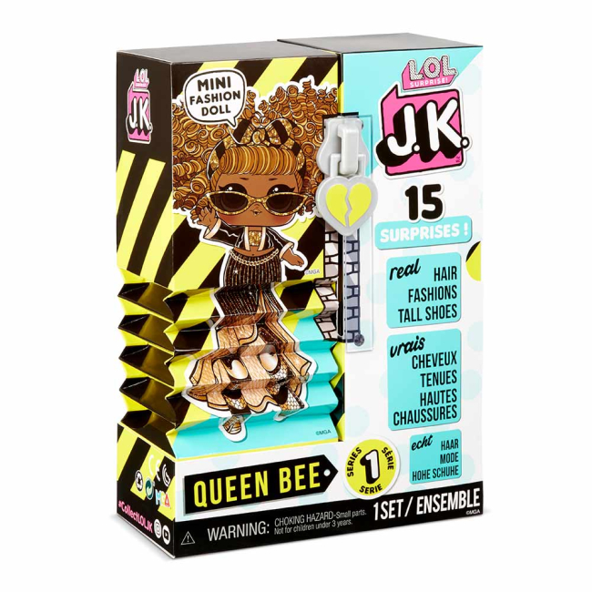 Ляльки - Набір-сюрприз LOL Surprise JK S1 Королева-бджілка (570783)