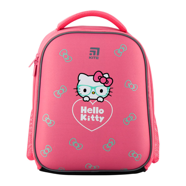 Рюкзаки та сумки - Рюкзак шкільний Kite Hello Kitty 555 каркасний (HK20-555S)