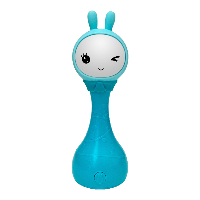 Розвивальні іграшки - Інтерактивна іграшка Alilo Зайчик R1 YoYo блакитний (6954644610351)