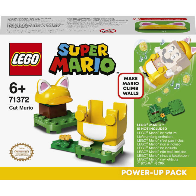 Конструкторы LEGO - Конструктор LEGO Super Mario Марио-кот. Набор усилений (71372)