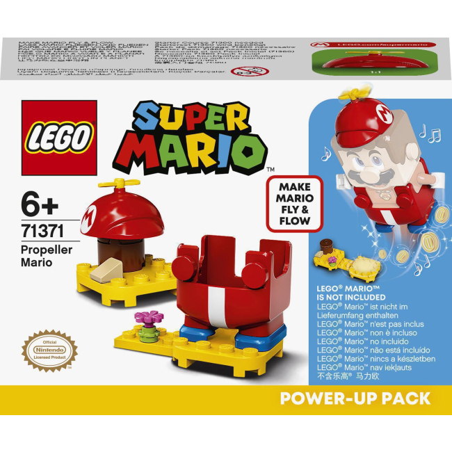 Конструкторы LEGO - Конструктор LEGO Super Mario Марио-вертолет. Набор усилений(71371)