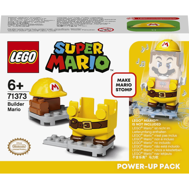 Конструктори LEGO - Конструктор LEGO Super Mario Маріо-будівельник. Бонусний костюм (71373)