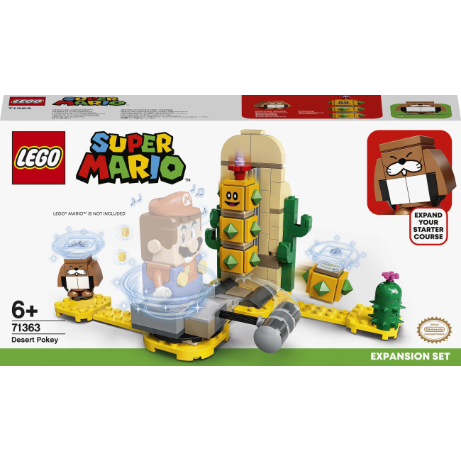 Конструктори LEGO - Конструктор LEGO Super Mario Пустельний Покі. Додатковий рівень (71363)