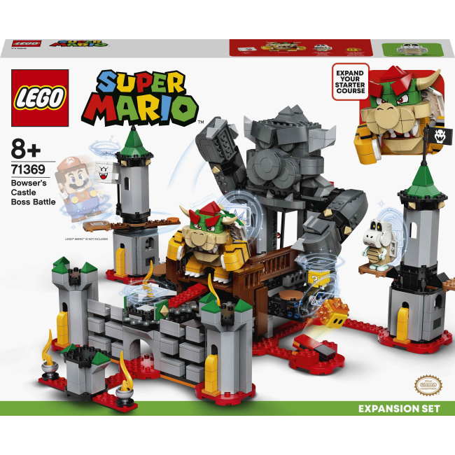 Конструктори LEGO - Конструктор LEGO Super Mario Битва з босом у замку Боузера. Додатковий рівень (71369)