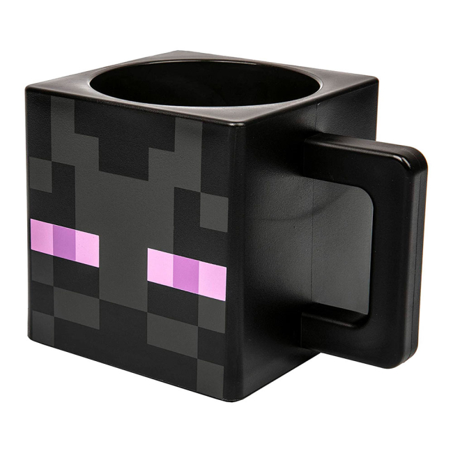 Чашки, склянки - Кухоль J!NX Minecraft Обличчя Ендермена 290 мл (JINX-8329)