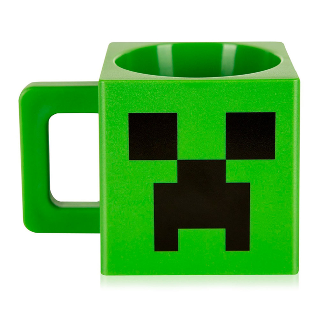 Чашки, склянки - Кухоль J!NX Minecraft Обличчя Кріпера 290 мл (JINX-4601)