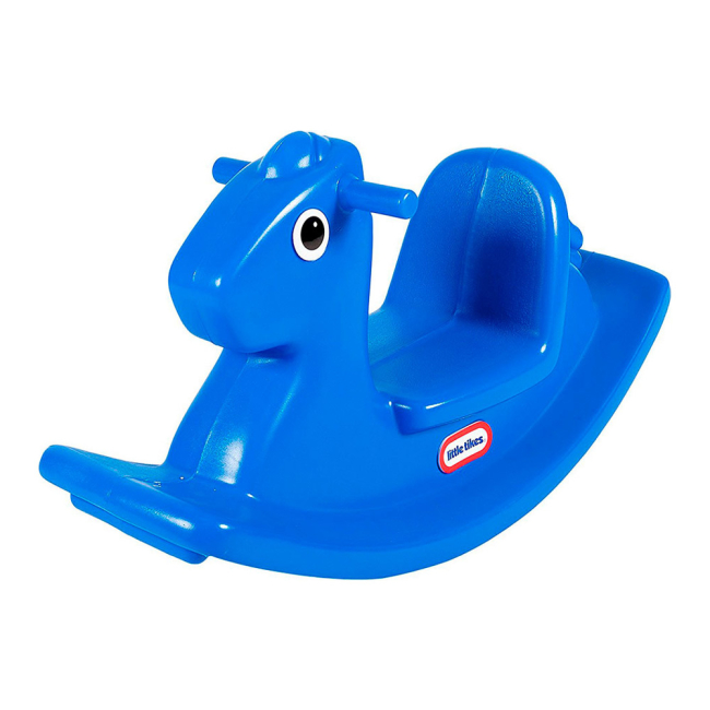 Игровые комплексы, качели, горки - Качалка Little tikes S2 Веселая лошадка синяя (167200072)