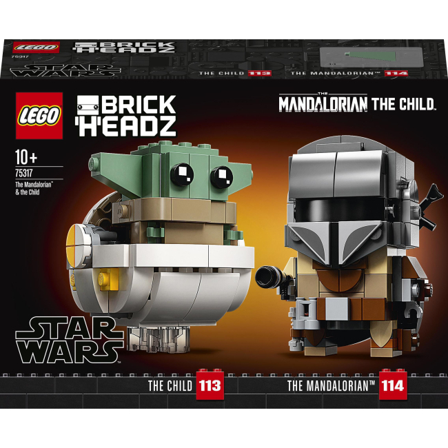 Конструкторы LEGO - Конструктор LEGO Star Wars Мандалорец и малыш (75317)