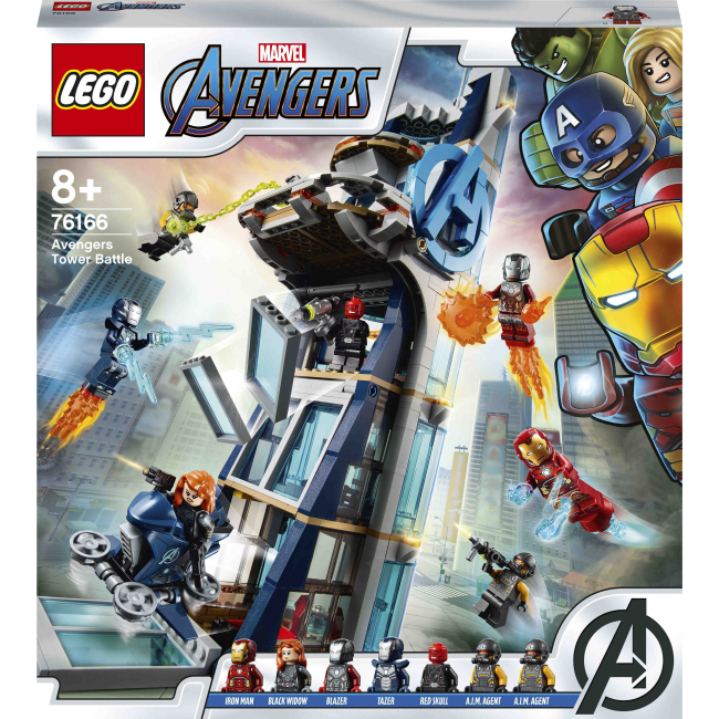 Конструкторы LEGO - Конструктор LEGO Super Heroes Marvel Avengers Битва за башню Мстителей  (76166)