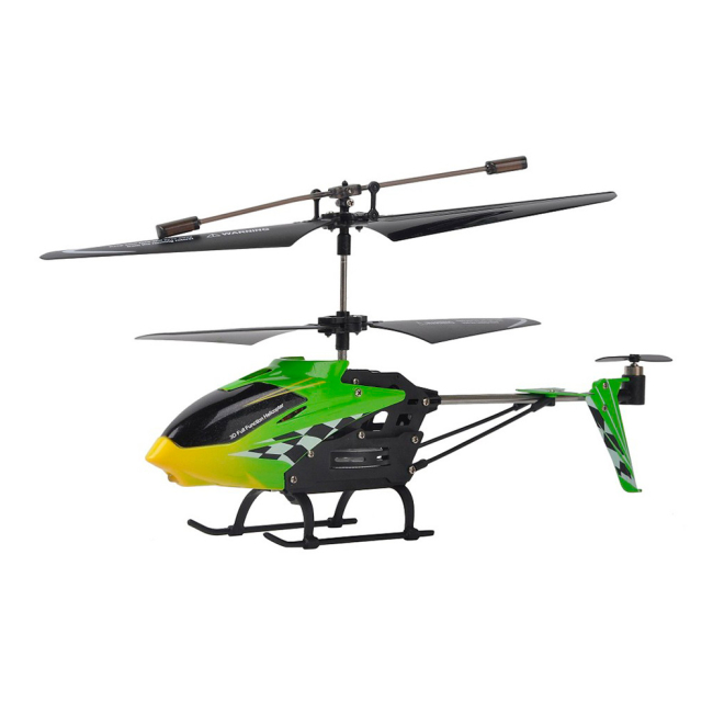 Радиоуправляемые модели - Игрушечный вертолет Syma S5 на инфракрасном управлении зеленый (S5/S5-2)