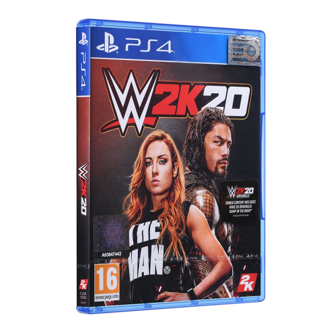 Ігрові приставки - Гра для консолі PlayStation WWE 2K20 на BD диску англійською (5026555425629)