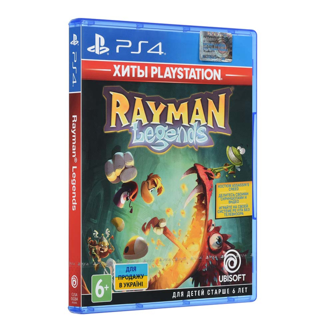 Ігрові приставки - Гра для консолі PlayStation Rayman Legends на BD диску російською (8112646)