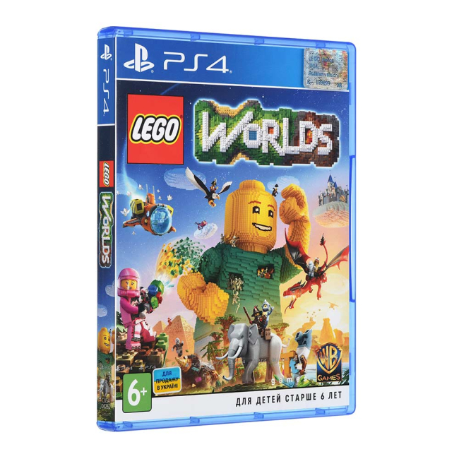 Ігрові приставки - Гра для консолі PlayStation LEGO Worlds на BD диску російською (2205399)