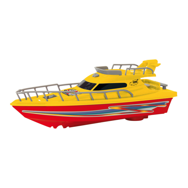 Транспорт и спецтехника - Игрушечный катер Dickie Toys Океанский круиз с желтой палубой 23 см (3343007/3343007-4)