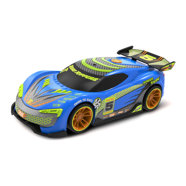 Автомоделі - Машинка Road Rippers Speed ​​swipe Bionic блакитна моторизована (20121)