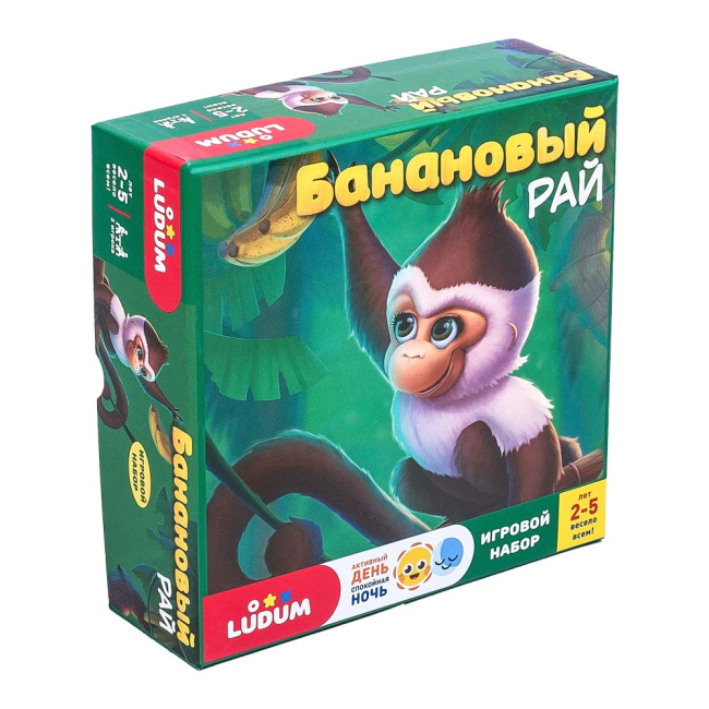 Настольные игры - Настольная игра Ludum День ночь Банановый рай на русском (LD1046-03) (4820215151818)