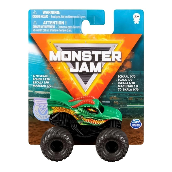 Автомодели - Машинка Monster Jam Дракон 1:70 (6047123/6047123-4)