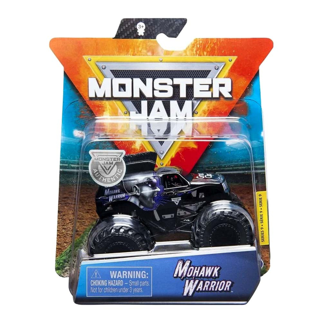 Автомодели - Машинка Monster Jam Mohawk Warrior 1:64 (6044941-11)