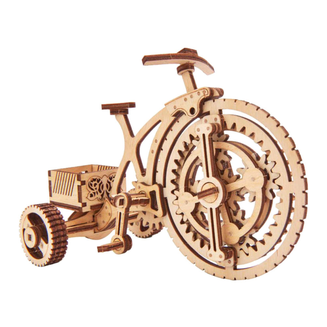 3D-пазли - Тривимірний пазл Wood Trick Велосипед механічний (00016) (4820195190210)