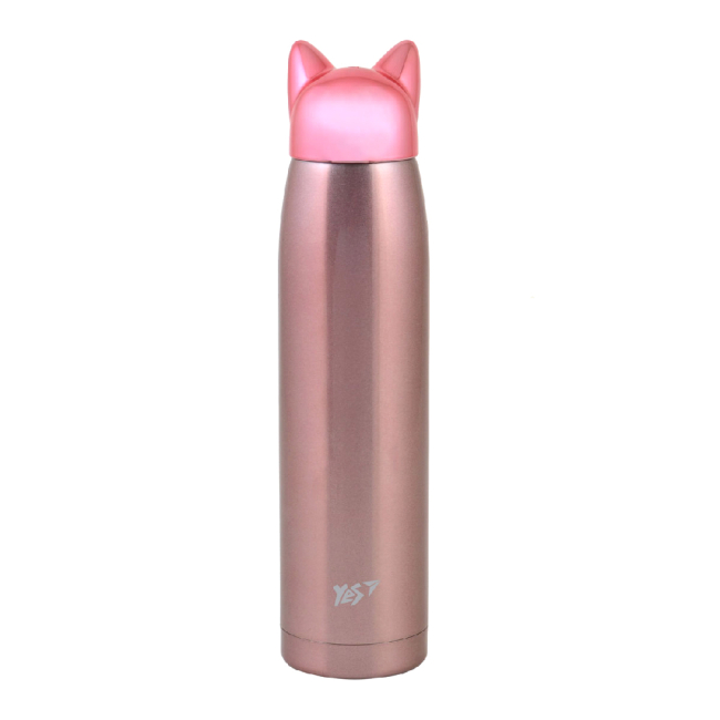 Пляшки для води - Термос YES  Pink Cat 320 мл (707275)