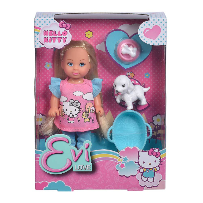 Куклы - Кукла Steffi & Evi Love Hello Kitty со щенком и аксессуарами (9283015/9283015-1)