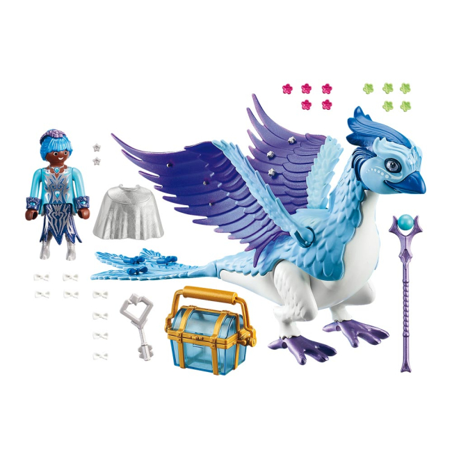 Конструктори з унікальними деталями - Конструктор Playmobil Magic Зимовий Фенікс (9472) (6335885)
